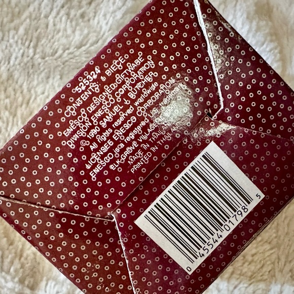 1990 Enesco Precious Moments Wedding Ornament - White and Cream - Picture 13 of 14